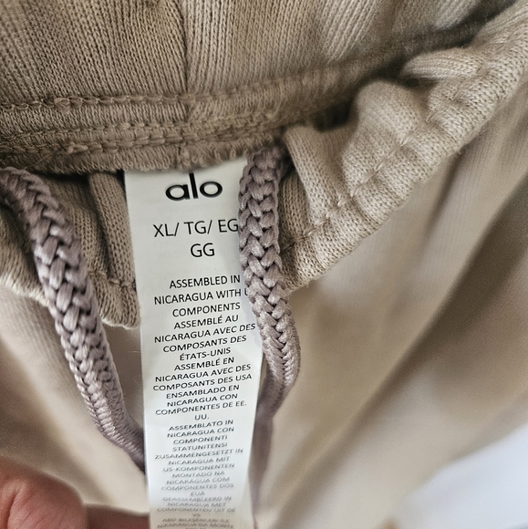 Alo Yoga Accolade sweatpants in tan - Picture 5 of 6